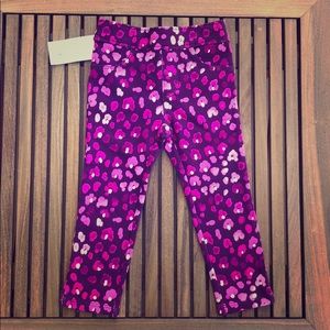 Gymboree purple floral pants NWT 18-24M